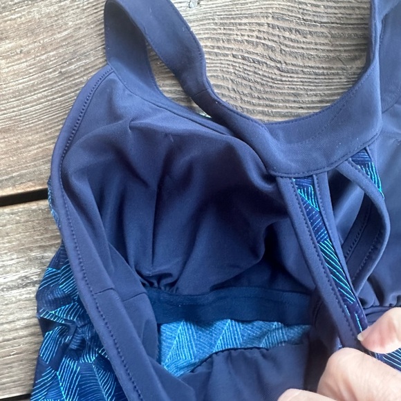 Tek Gear racer back active blue dress size M - Picture 8 of 8